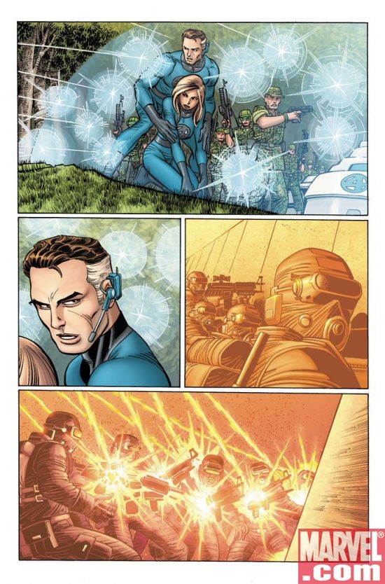 The Last Fantastic Four Story #1 interior art