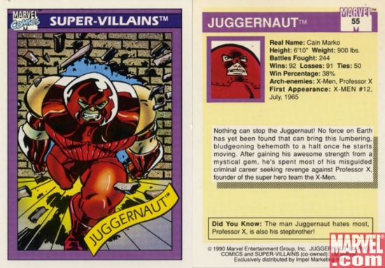 Juggernaut, Card #55