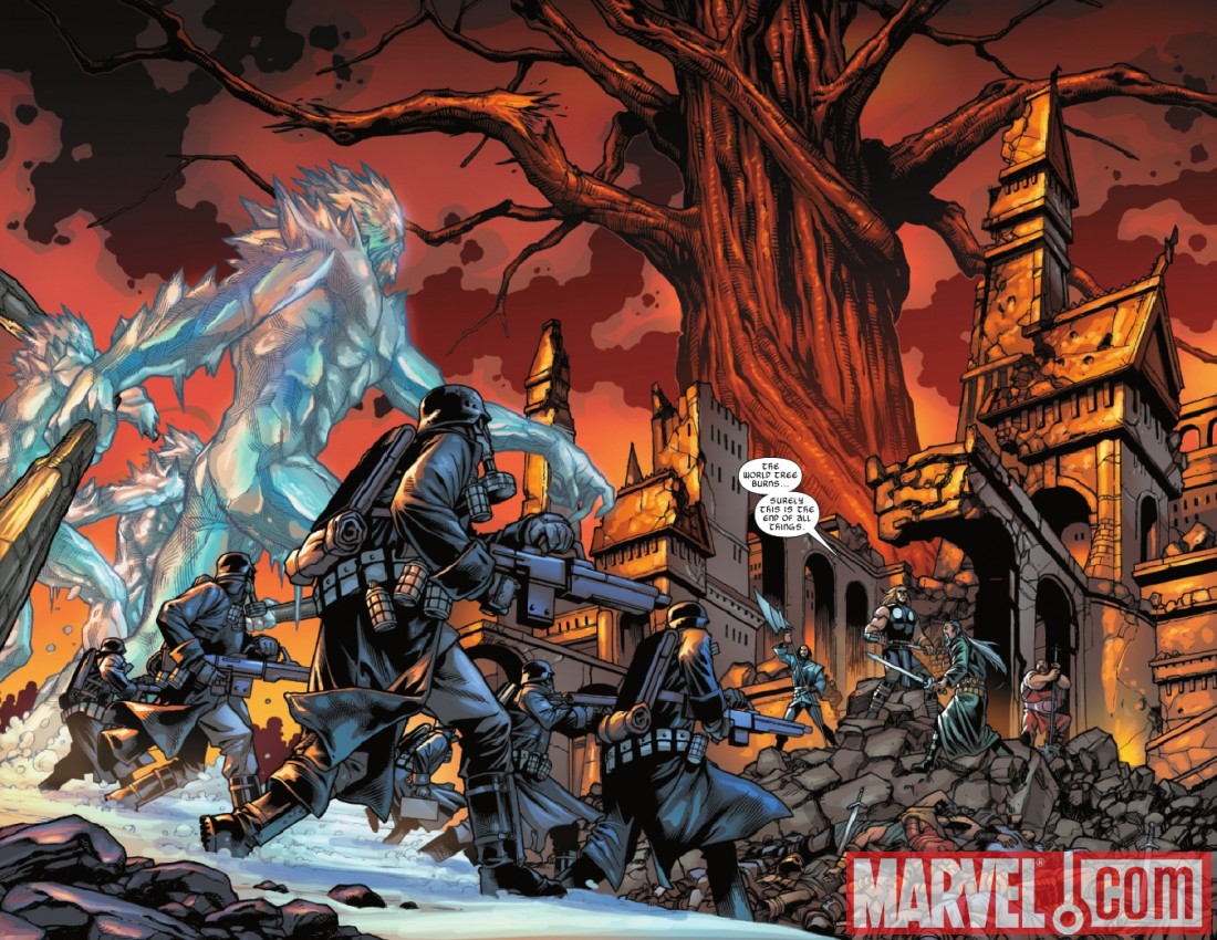 ULTIMATE COMICS THOR #1 preview page by Carlos Pacheco