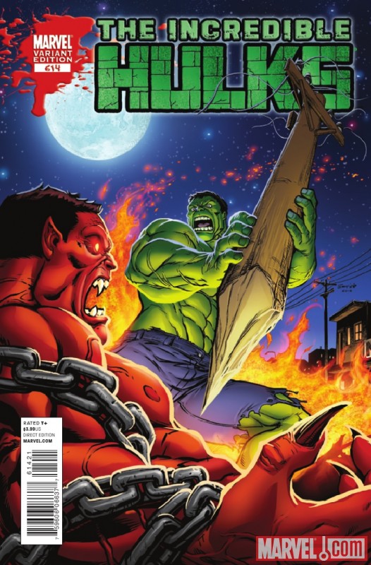 INCREDIBLE HULKS #614 variant cover by Salvador Espin