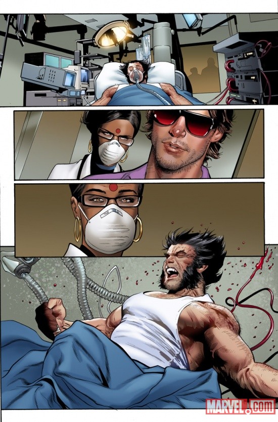 Uncanny X-Men #531 preview art by Greg Land