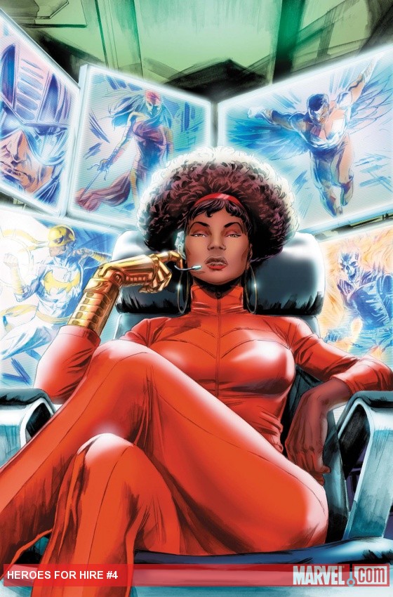 Heroes For Hire #4 cover by Doug Braithwaite