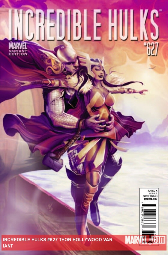 Incredible Hulks (2010) #627 (THOR HOLLYWOOD VARIANT)