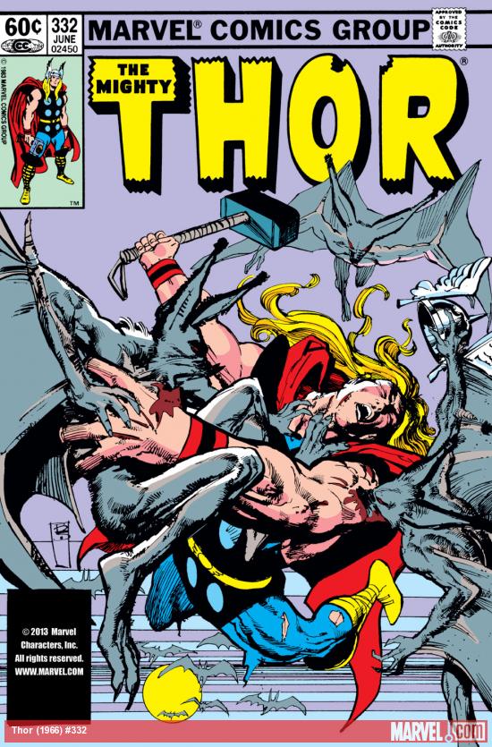 Thor (1966) #332 Cover