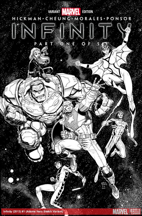Infinity (2013) #1 (Adams Hero Sketch Variant)