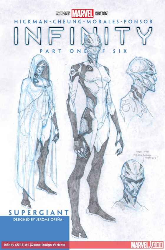 Infinity (2013) #1 (Opena Design Variant)