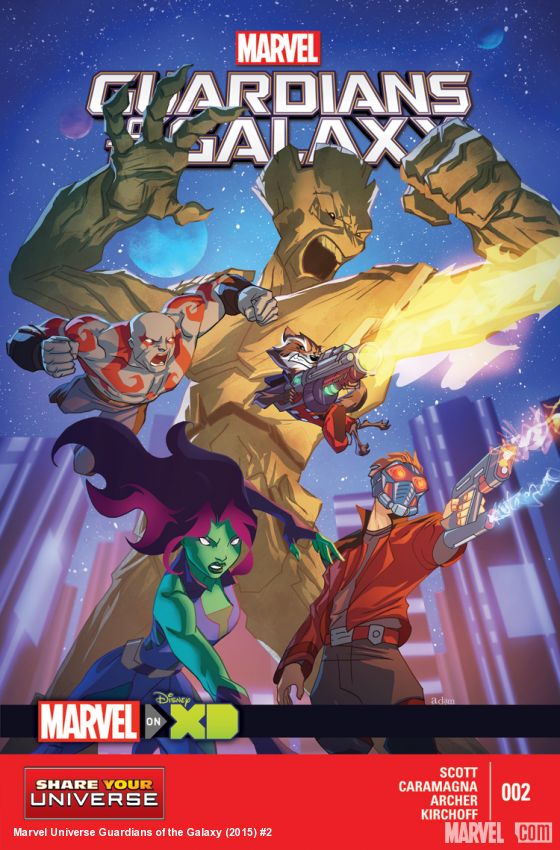 Marvel Universe Guardians of the Galaxy (2015) #2