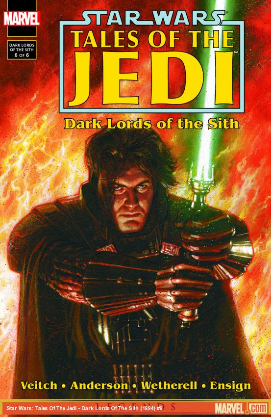 Star Wars: Tales of the Jedi - Dark Lords of the Sith (1994) #6