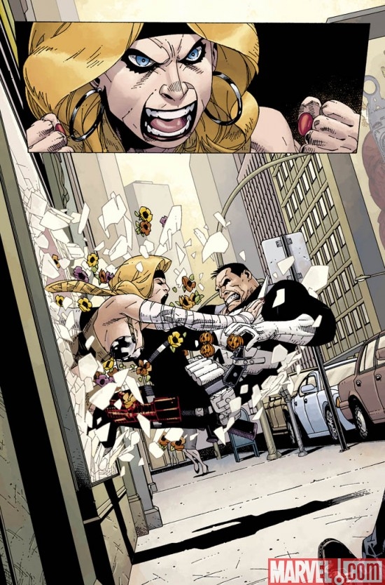 PUNISHER ANNUAL #1 preview art by Jason Pearson