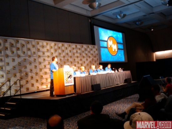 MARVELMAN Announcement at the Cup O Joe Panel