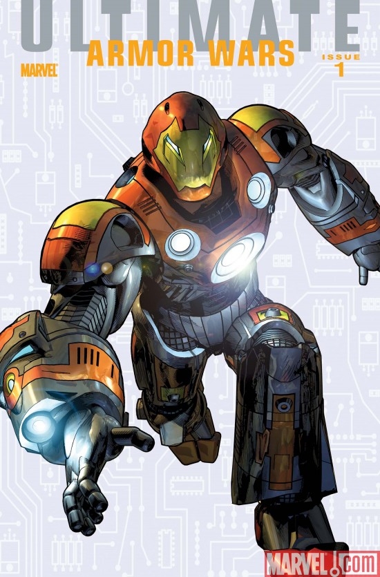ULTIMATE COMICS ARMOR WARS #1 (of 4) FOILOGRAM VARIANT