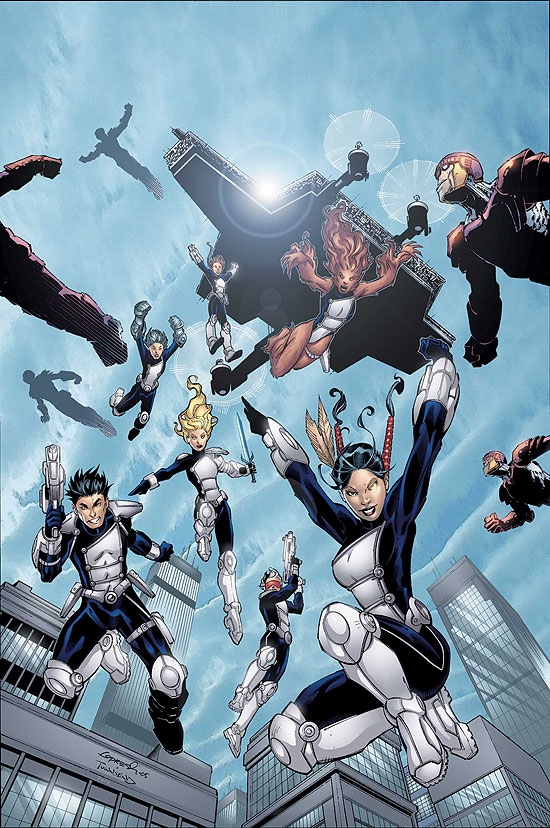 NEW X-MEN (2007) #16 COVER