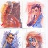 Marvel 70th Anniversary sketch card by Brandon Kenney