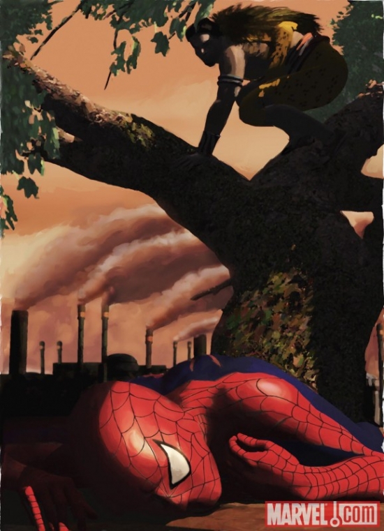 AMAZING SPIDER-MAN #634 cover by Mike Fyles