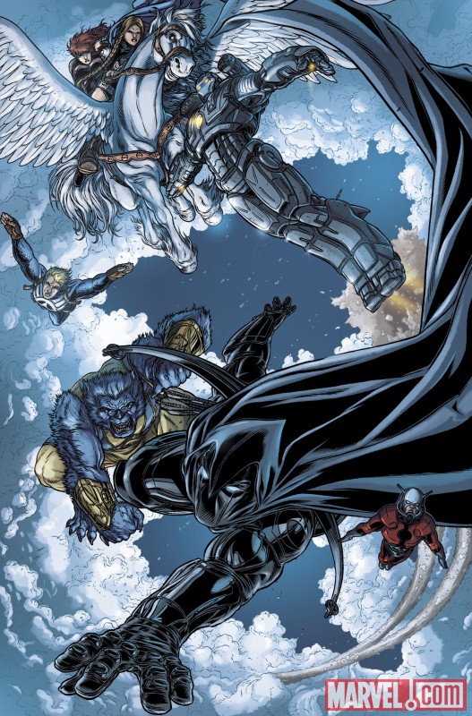 Image Featuring Ant-Man (Eric O Grady), Avengers, Beast, Captain America, Moon Knight, War Machine (James Rhodes)