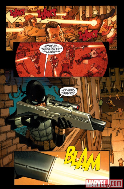 WOLVERINE: WEAPON X #13 preview art by Ron Garney
