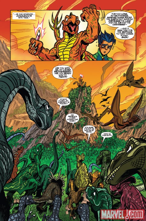 SUPER HERO SQUAD #6 preview art by Marcelo DiChiara