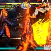 Screenshot of Dormammu and Ryu from Marvel vs. Capcom 3