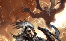 Chaos War: Ares #1 cover by Marko Djurdjevic