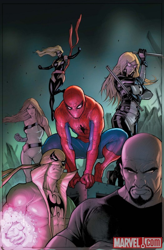 Amazing Spider-Man #653 cover by Stefano Caselli