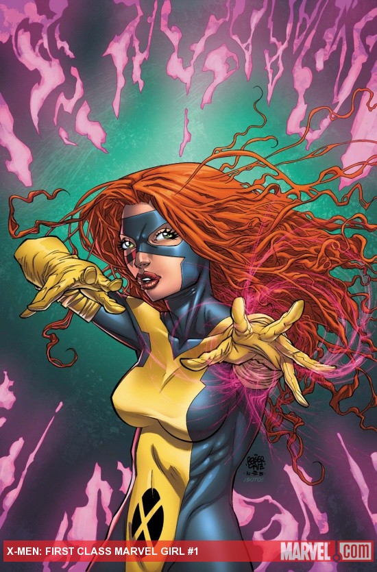 Marvel Girl #1 cover by Roger Cruz