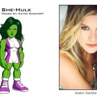 Katee Sackhoff voices She-Hulk on The Super Hero Squad Show
