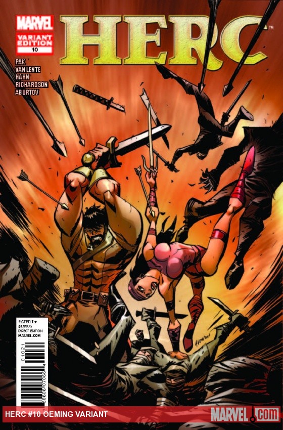 Herc (2010) #10 (Oeming Variant)
