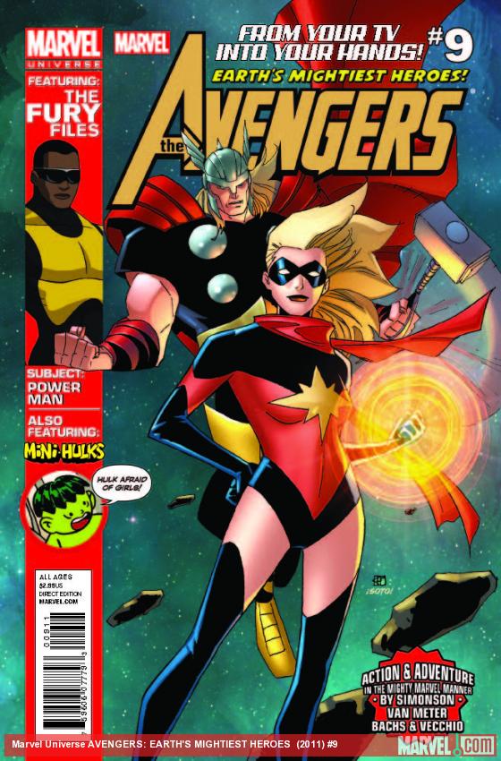 MARVEL UNIVERSE AVENGERS EARTH'S MIGHTIEST HEROES 9