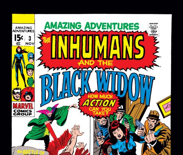 Amazing Adventures (1970) #3 Cover