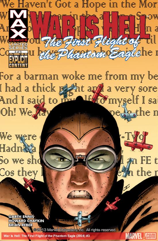 Cover from: War Is Hell: The First Flight of the Phantom Eagle (2008) #3