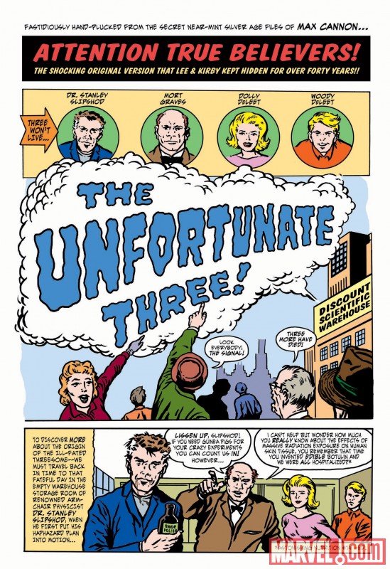 STRANGE TALES #2 art by max Cannon