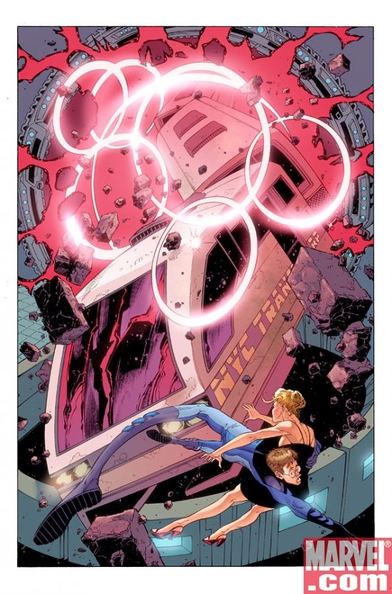 ULTIMATE X-MEN/FANTASTIC FOUR ANNUAL #1 interior art