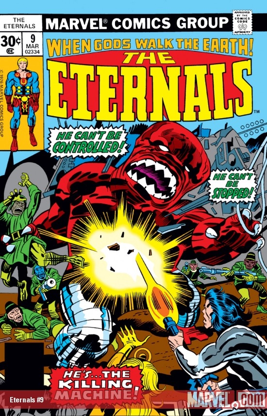 ETERNALS #9 COVER