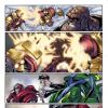 ULTIMATE FANTASTIC FOUR #49 interior art by Mark Brooks