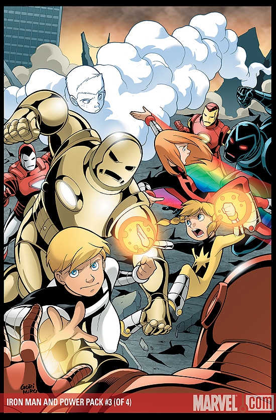 IRON MAN AND POWER PACK #3