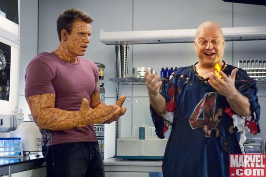 Thing and Johnny Storm