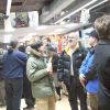 The crowd gathers