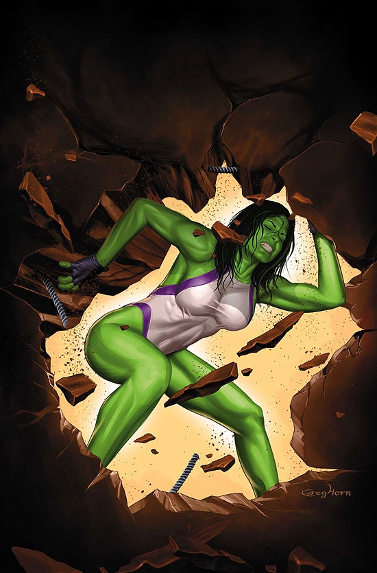 SHE-HULK (2008) #4 COVER