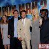 The Iron Man 2 cast at the Iron Man 2 press junket