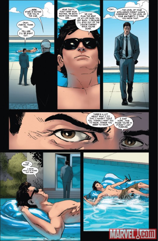 IRON MAN 2: PUBLIC IDENTITY #3 preview art by Barry Kitson