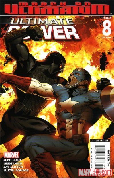 ULTIMATE POWER #8 cover by Greg Land