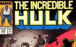 INCREDIBLE HULK #332 cover