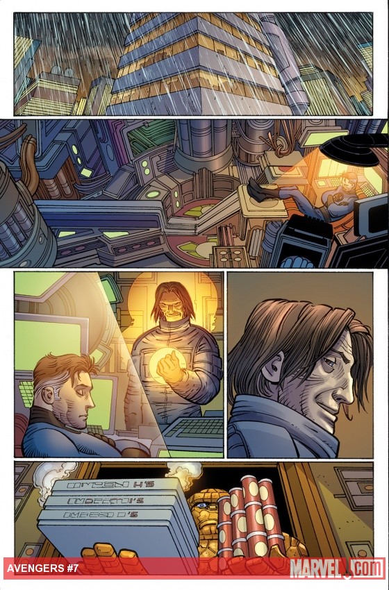 Avengers #7 preview art by John Romita Jr.