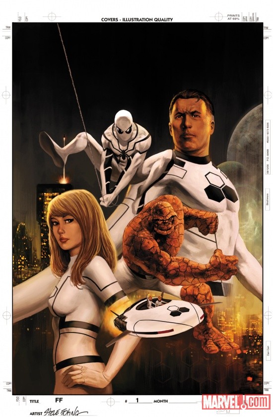 FF #1 cover by Steve Epting