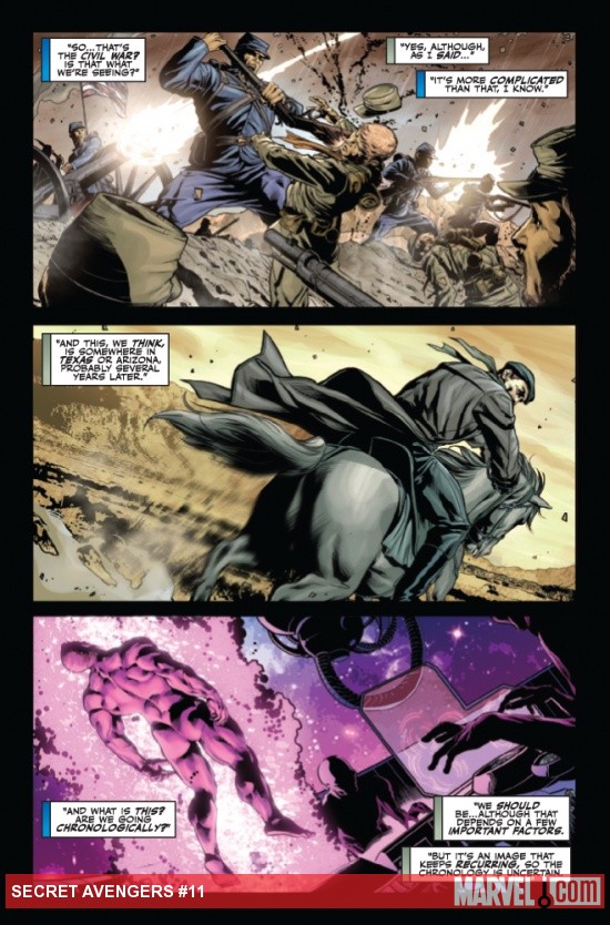 Secret Avengers #11 preview art by Roberto Delatorre 