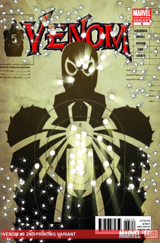 VENOM 5 2ND PRINTING VARIANT