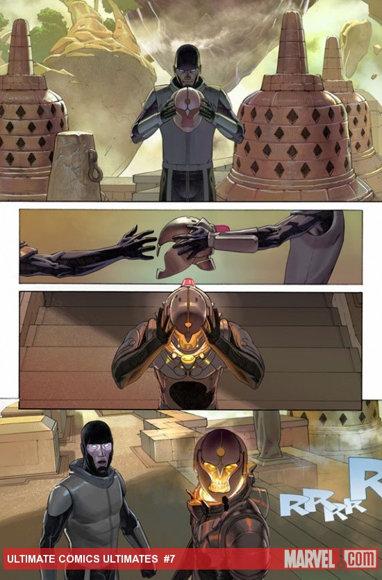Ultimate Comics Ultimates #7 preview art by Esad Ribic 