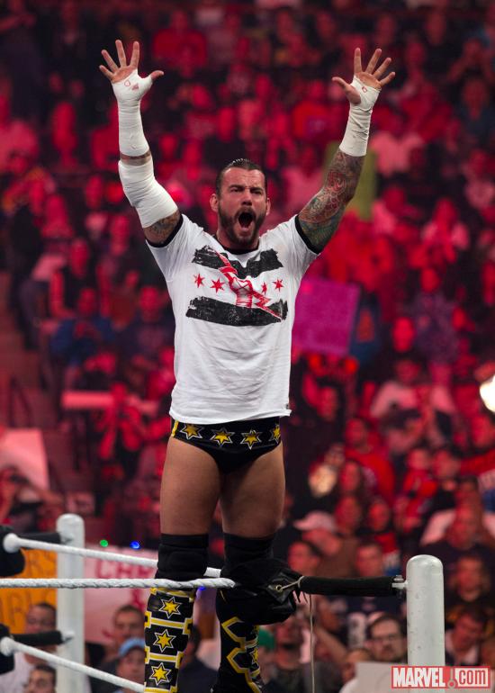 CM Punk (photo courtesy of WWE)