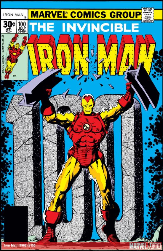 Iron Man (1968) #100 Cover
