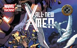 cover from All-New X-Men (2012) #8 (X-MEN 50TH ANNIVERSARY VARIANT)